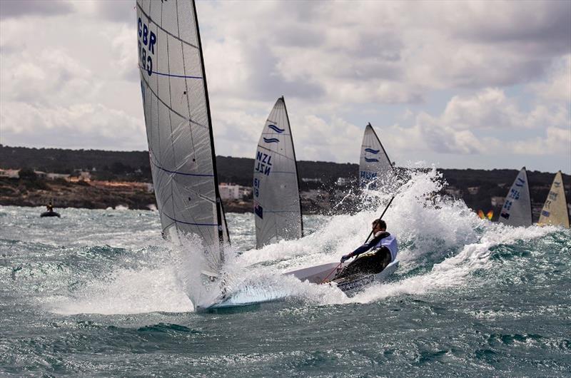 Silver for Olympic champion Giles Scott - Trofeo Princesa Sofia Iberostar, Day 6 photo copyright Sailing Energy / Trofeo Princesa Sofia IBEROSTAR taken at Real Club Náutico de Palma and featuring the Finn class