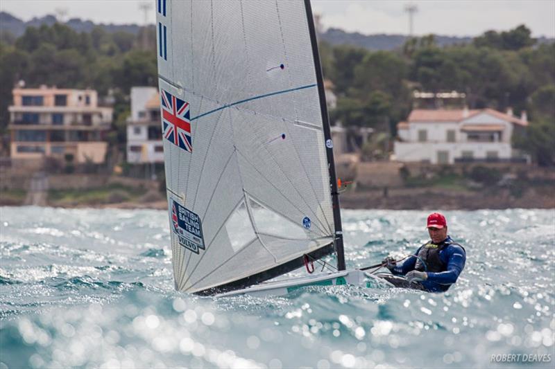 Ed Wright - 50 Trofeo Princesa Sofia IBEROSTAR, Day 6 photo copyright Robert Deaves taken at Real Club Náutico de Palma and featuring the Finn class