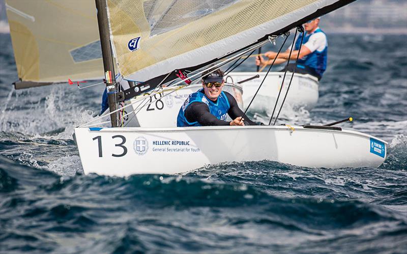 Jonathan Lobert - 2019 Finn Open European Championship - photo © Robert Deaves