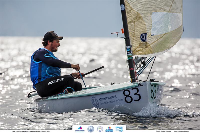 Facundo Olezza - 2019 Finn Open European Championship - photo © Robert Deaves