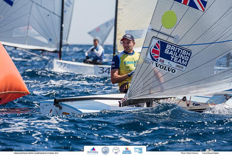 Giles Scott - 2019 Finn Open European Championship - photo © Robert Deaves / Finn Class