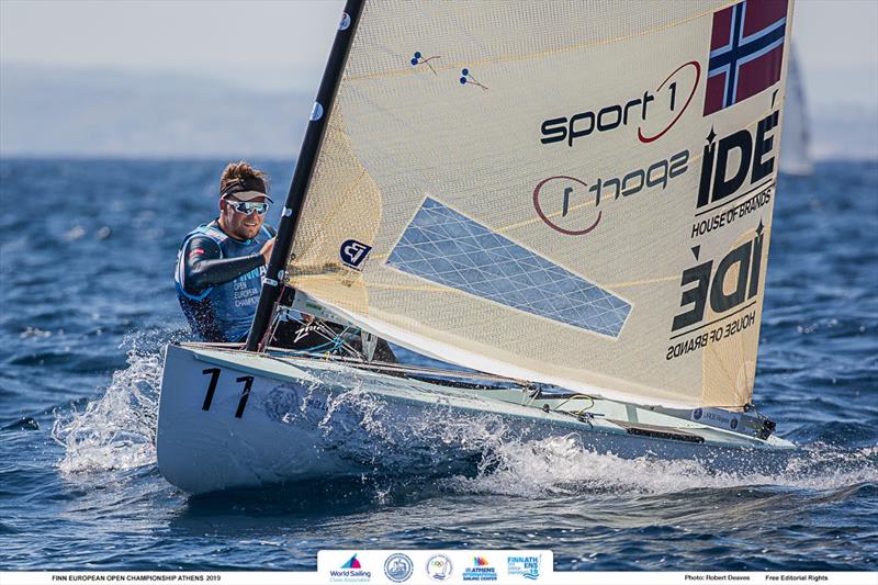 Anders Pedersen - 2019 Finn Open European Championship photo copyright Robert Deaves / Finn Class taken at  and featuring the Finn class