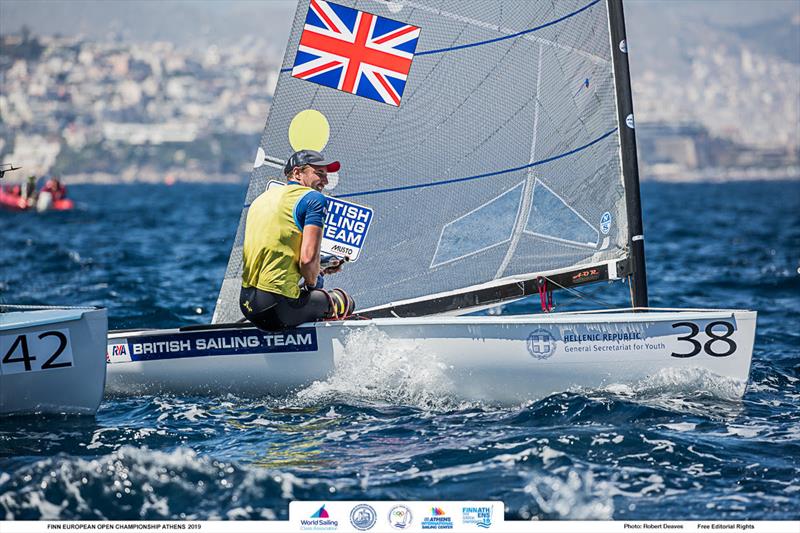 Giles Scott - 2019 Finn Open European Championship - photo © Robert Deaves / Finn Class