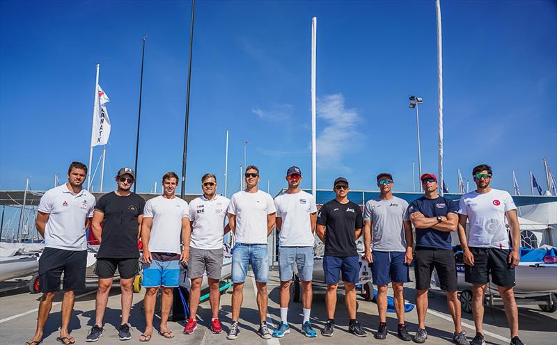 Medal Racers - Day 6 - European Finn Championships - Athens International Sailing Centre - May 2019 photo copyright Beau Outteridge taken at  and featuring the Finn class