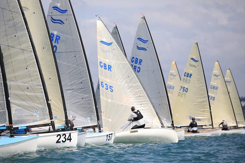 GAC Pindar UK Finn Nationals at Brixham photo copyright Gareth Fudge / www.boatographic.co.uk taken at Brixham Yacht Club and featuring the Finn class