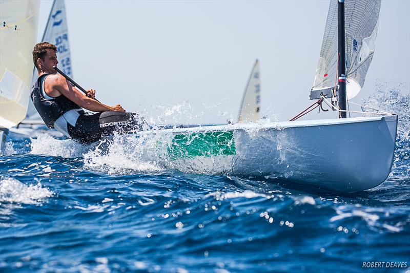 Cameron Tweedle - Finn Silver Cup 2019 photo copyright Robert Deaves taken at Circolo della Vela di Roma and featuring the Finn class