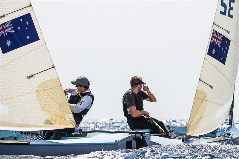 Lachy Gilham and Jock Calvert - Finn Silver Cup 2019 - photo © Robert Deaves