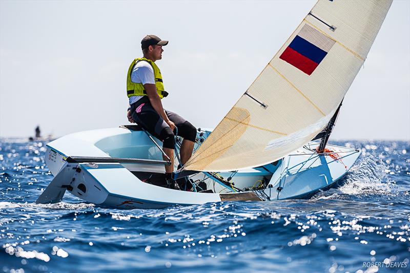 Mikail Iatsun - Day 4 - Finn Silver Cup in Anzio - photo © Robert Deaves