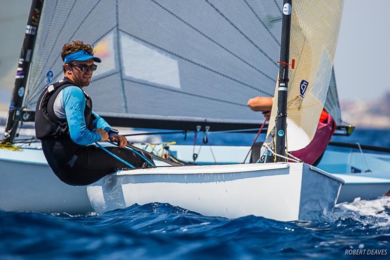 Guillaume Boisard - Day 4 - Finn Silver Cup in Anzio - photo © Robert Deaves