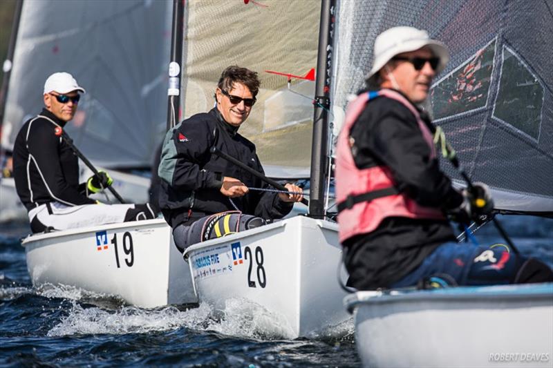 Gerko Visser - 2019 Finn European Masters, day 2 photo copyright Robert Deaves taken at  and featuring the Finn class