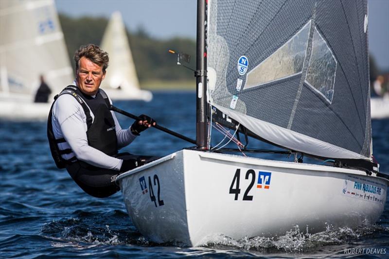 Bas de Waal - 2019 Finn European Masters, day 2 - photo © Robert Deaves