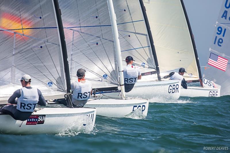Ready Steady Tokyo - Olympic Test Event photo copyright Robert Deaves taken at  and featuring the Finn class