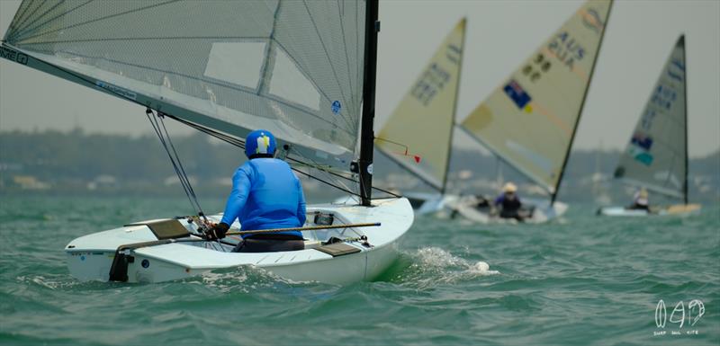 2019 Sail Brisbane - Day 1 photo copyright Mitch Pearson / Surf Sail Kite taken at Royal Queensland Yacht Squadron and featuring the Finn class