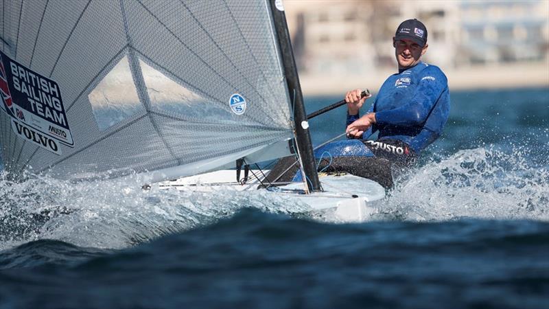 Giles Scott photo copyright Lloyd Images / British Sailing Team taken at  and featuring the Finn class