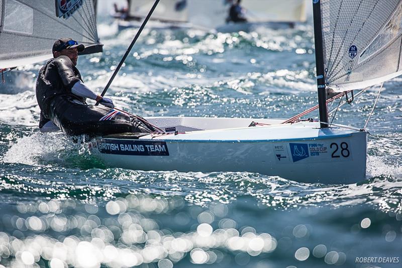 2016 Olympic Gold Medalist - Giles Scott (GBR) - Day 4, Finn Gold Cup, Royal Brighton Yacht Club, Melbourne, December 19, 2019 - photo © Robert Deaves / Finn Class