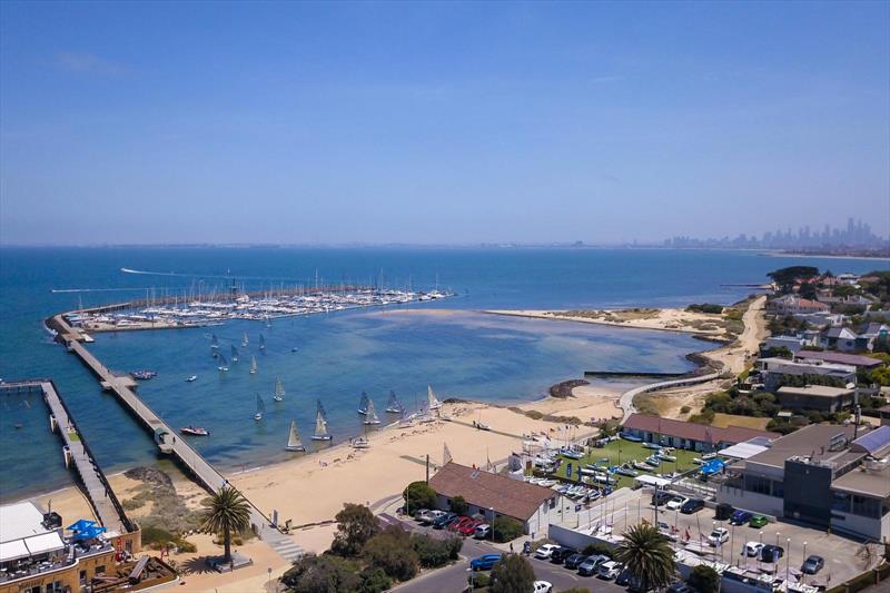 Royal Brighton YC - Day 4, Finn Gold Cup, Royal Brighton Yacht Club, Melbourne, December 19, 2019 photo copyright Robert Deaves / Finn Class taken at Royal Brighton Yacht Club and featuring the Finn class