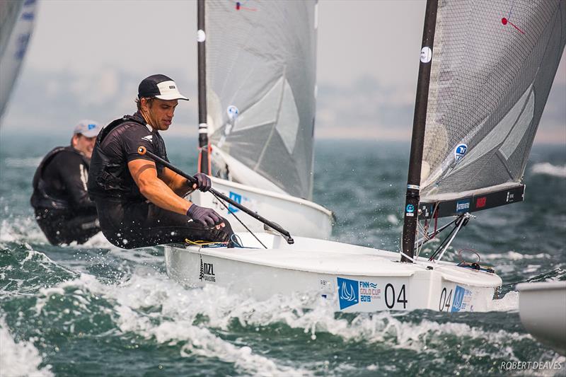 Andy Maloney (NZL) - Day 5, Finn Gold Cup, Melbourne, December 20, 2019 - photo © Robert Deaves / Finn Class