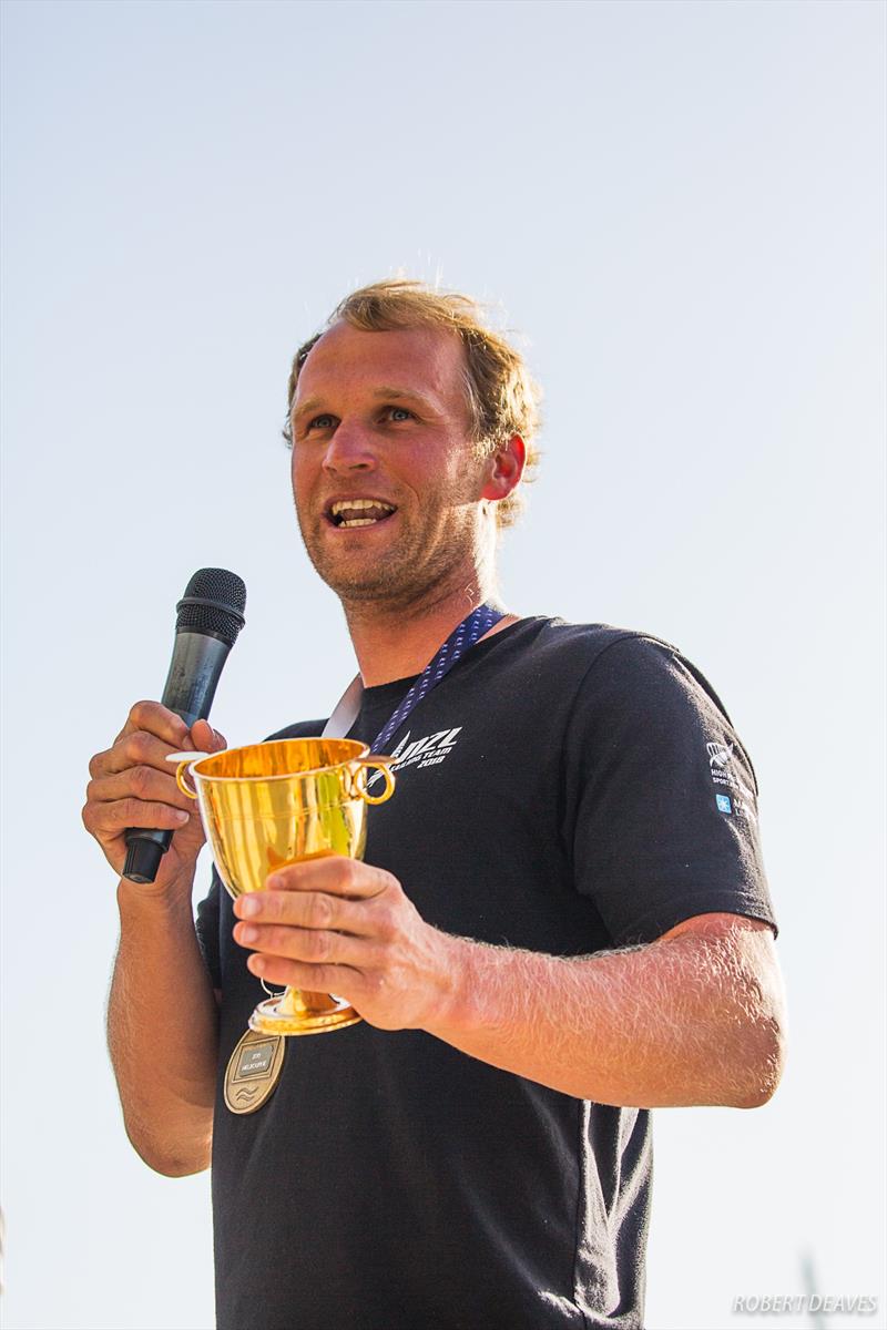 Josh Junior (NZL) - Day 6 - Finn Gold Cup, Melbourne - Royal Brighton Yacht Club, December 21, 2019 photo copyright Robert Deaves / Finn Class taken at Royal Brighton Yacht Club and featuring the Finn class