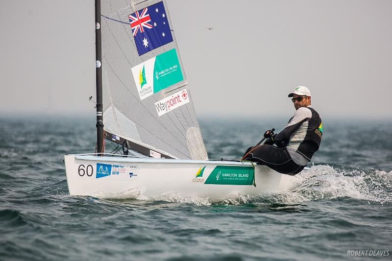 Oli Tweddell at Finn Gold Cup 2019 photo copyright Robert Deaves taken at  and featuring the Finn class