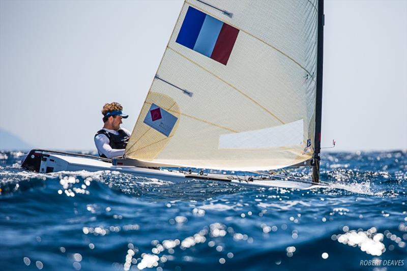 Guillaume Boisard, FRA photo copyright Robert Deaves taken at  and featuring the Finn class