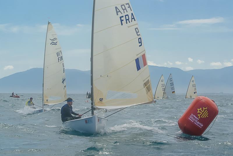 Guillaume Boisard on day 5 of the 2020 Finn Silver Cup - photo © Marie Bernoit