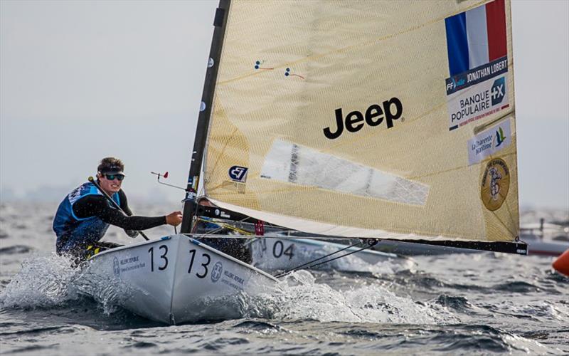 Jonathan Lobert - 2019 Finn Open European Championship - photo © Robert Deaves