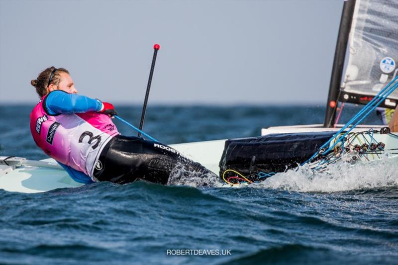 Facundo Olezza - Kieler Woche 2020, day 3 photo copyright Robert Deaves taken at Kieler Yacht Club and featuring the Finn class