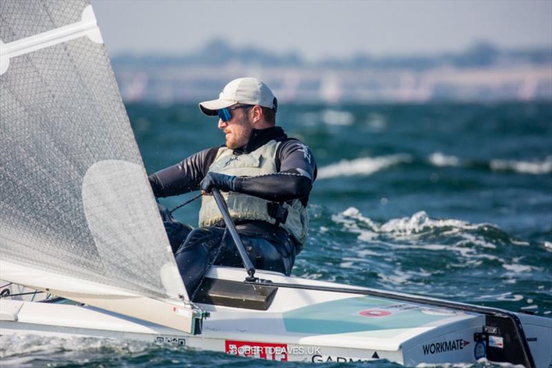 Max Kohlhoff - Kieler Woche 2020, day 3 photo copyright Robert Deaves taken at Kieler Yacht Club and featuring the Finn class