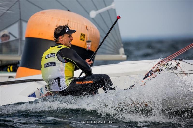 Nicholas Heiner - Kieler Woche 2020 photo copyright Robert Deaves taken at Kieler Yacht Club and featuring the Finn class