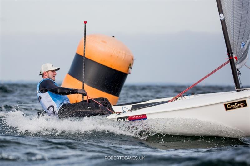 Nils Theuninck - Kieler Woche 2020 photo copyright Robert Deaves taken at Kieler Yacht Club and featuring the Finn class