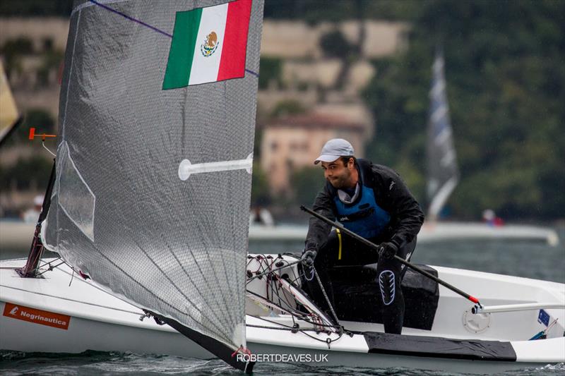 Juan Ignacio Perez - International Finn Cup, Malcesine - XVII Andrea Menoni Trophy photo copyright Robert Deaves taken at  and featuring the Finn class