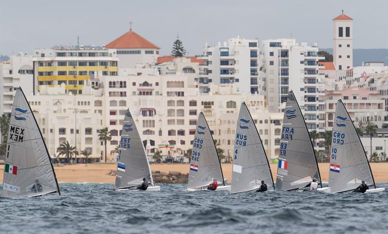 Day 3 of the 2021 Open and U23 Finn European Championship photo copyright Joao Costa Ferreira taken at  and featuring the Finn class
