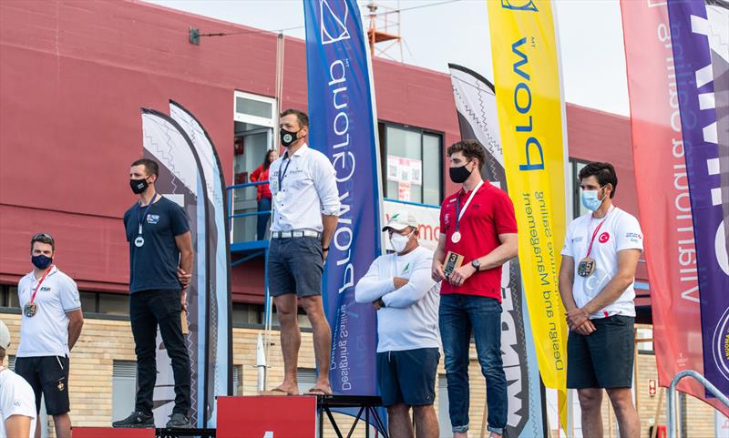 Top 5 - 2021 Open and U23 Finn European Championship photo copyright Joao Costa Ferreira taken at  and featuring the Finn class