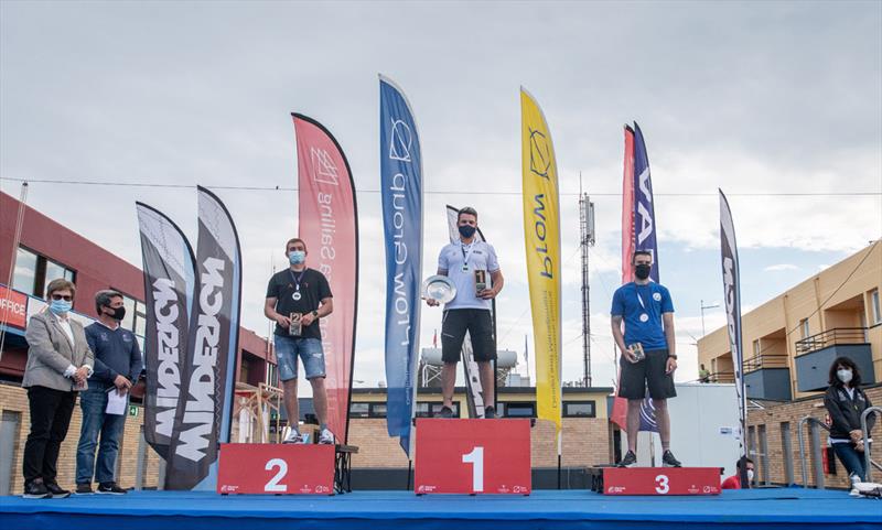 U23 Top 3 - 2021 Open and U23 Finn European Championship photo copyright Joao Costa Ferreira taken at  and featuring the Finn class