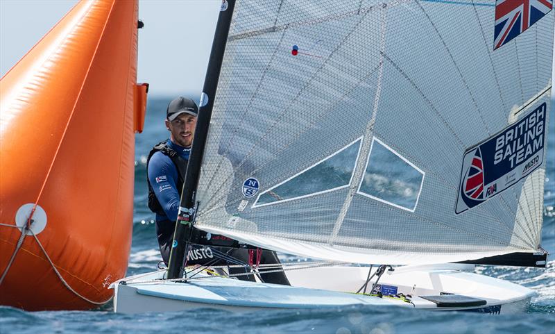 Henry Wetherell - 2021 Open and U23 Finn European Championship photo copyright Joao Costa Ferreira taken at  and featuring the Finn class