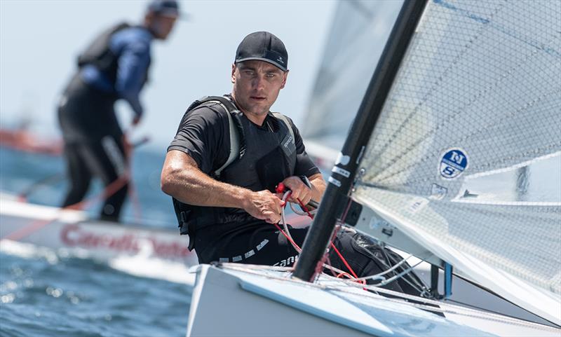 Ben Cornish - 2021 Open and U23 Finn European Championship - photo © Joao Costa Ferreira