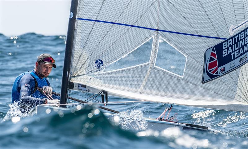 Giles Scott - 2021 Open and U23 Finn European Championship photo copyright Joao Costa Ferreira taken at  and featuring the Finn class