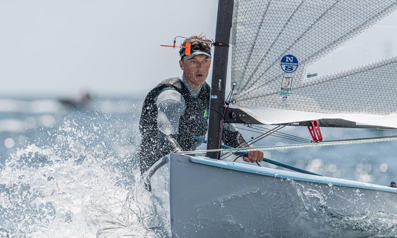 Jake Lilley - 2021 Open and U23 Finn European Championship - photo © Joao Costa Ferreira