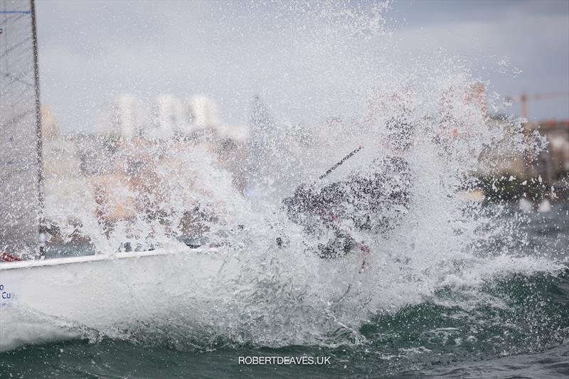 2021 Finn Gold Cup - Porto, Portugal  photo copyright Robert Deaves / Finn Class taken at Vilamoura Sailing and featuring the Finn class