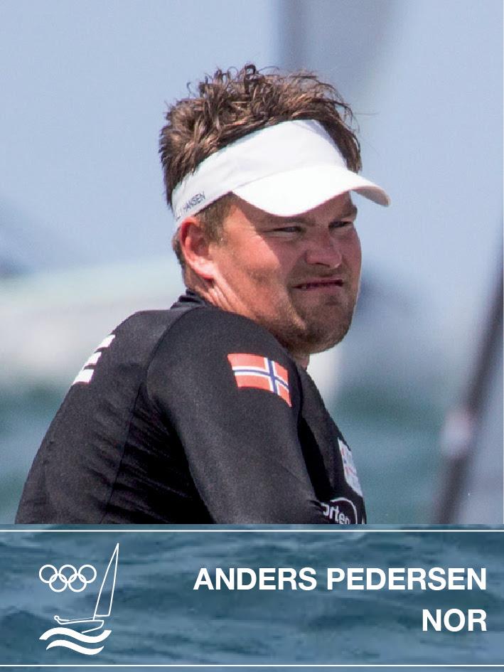 NOR - Anders Pedersen -Tokyo 2020 photo copyright Robert Deaves taken at  and featuring the Finn class
