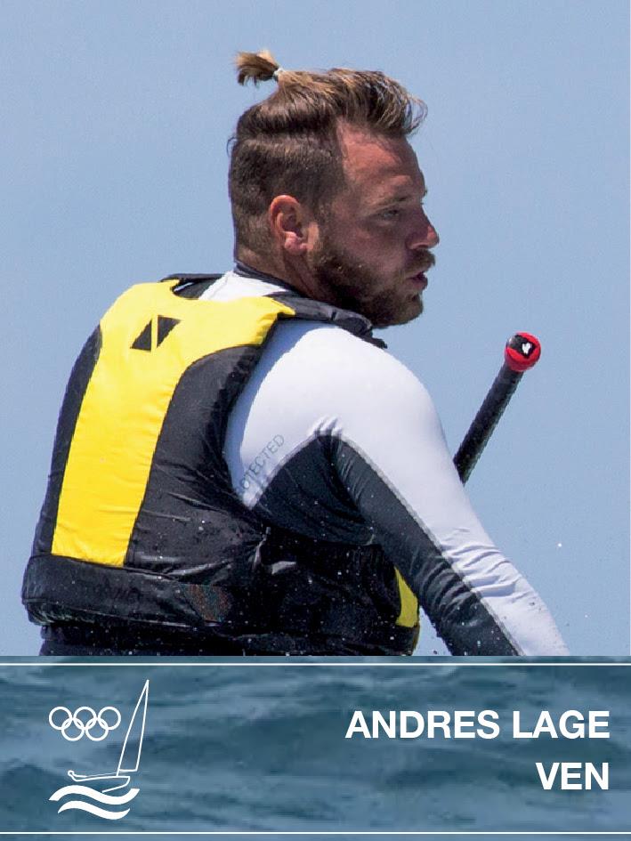 VEN - Andres Lage - Tokyo 2020 photo copyright Robert Deaves taken at  and featuring the Finn class