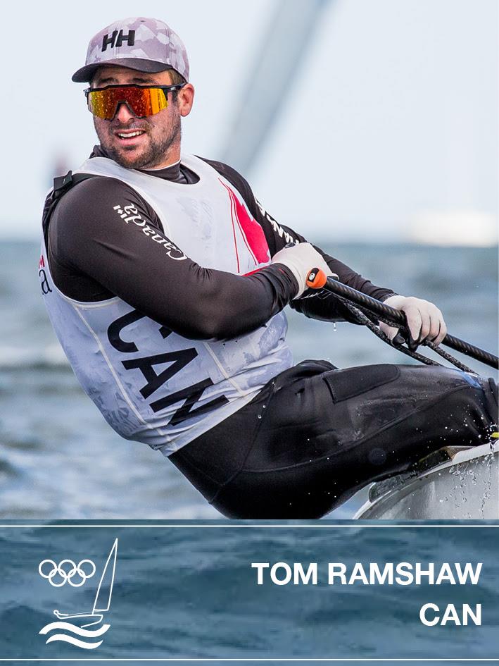 CAN - Tom Ramshaw - Tokyo 2020 photo copyright Robert Deaves taken at  and featuring the Finn class