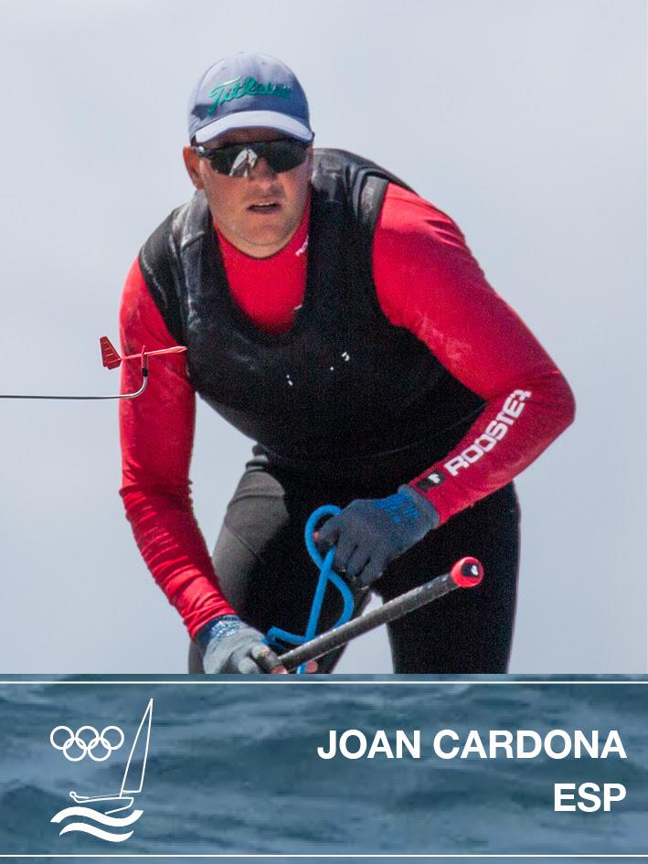 ESP - Joan Cardona - Tokyo 2020 photo copyright Robert Deaves taken at  and featuring the Finn class