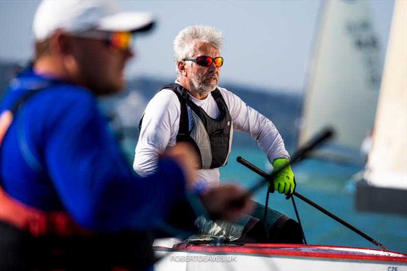 Zdenek Gebhart - Day 3 at the 2021 Finn European Masters - photo © Robert Deaves