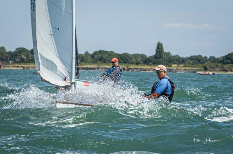 Bosham Finn Festival 2022 photo copyright Peter Hickson taken at Bosham Sailing Club and featuring the Finn class