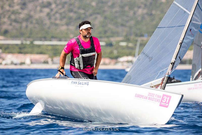 Filipe Silva, POR - Open Finn European Masters day 3 - photo © Robert Deaves