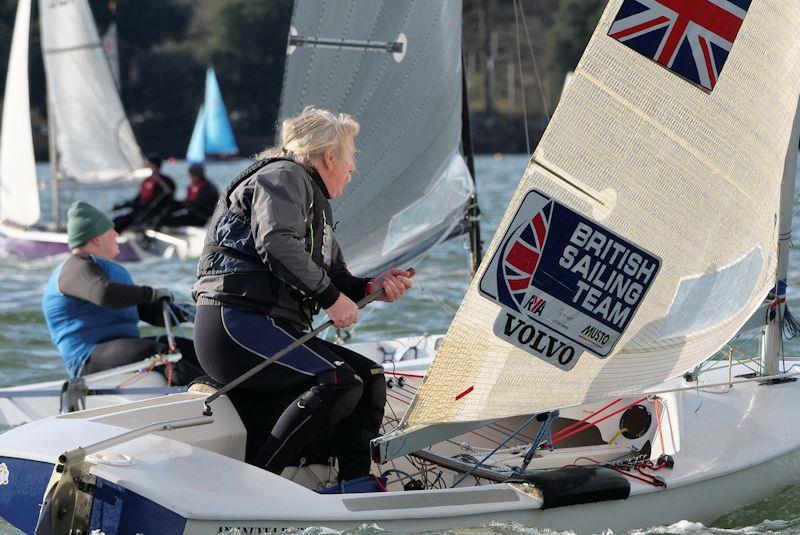 Starcross Steamer 2023 photo copyright Garnett Showell taken at Starcross Yacht Club and featuring the Finn class