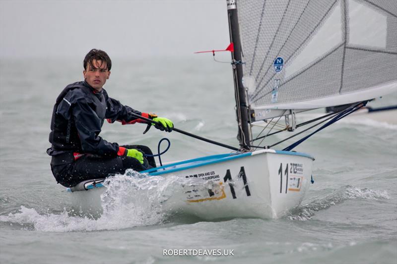 Attila Svastits, HUN - 2023 Open and U23 Finn Europeans in Csopak, Hungary, Day 3 - photo © Robert Deaves