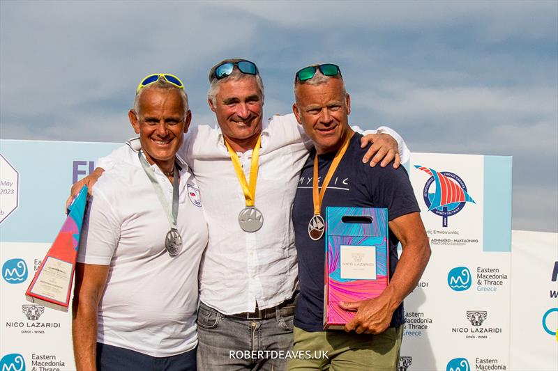 2023 Finn World Masters in Greece - Grand Masters - photo © Robert Deaves / www.robertdeaves.uk