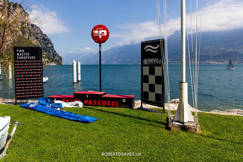 Finn European Masters at Campione del Garda - photo © Robert Deaves / www.robertdeaves.uk